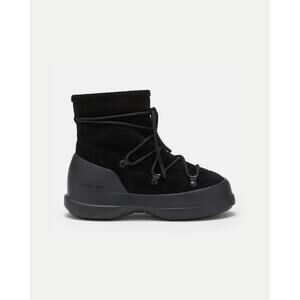NEW MOON BOOT women's luna suede boots in black